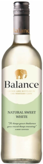 Вино Balance Natural Sweet White бел слад