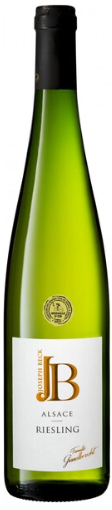 Вино "Joseph Beck" Riesling, Alsace AOC, 2023 бел сух