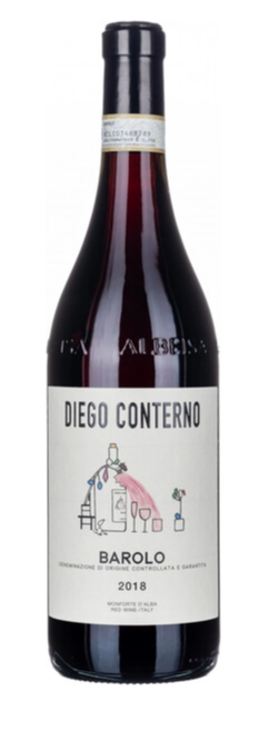 Вино Diego Conterno Barolo DOCG красное сухое 0,75 л