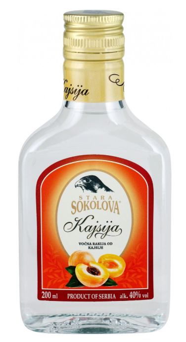Водка фруктовая плодовая Stara Sokolova Kajsija 0,2