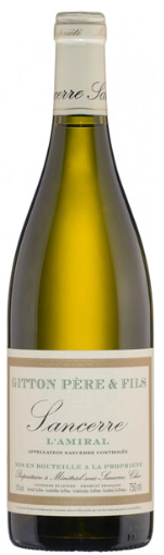 Вино Gitton Pere & Fils, "L'Amiral", Sancerre AOC, 2023 бел сух (0,75)