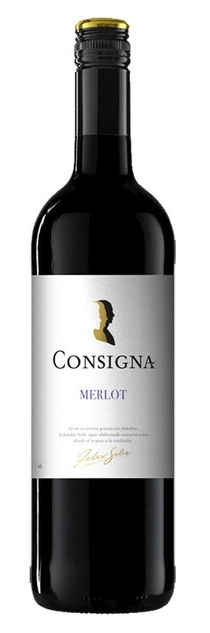 Вино Consigna Merlot красное полусухое 0,75 л