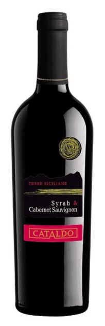 Вино Cataldo Syrah-Cabernet Sauvignon Siciliane IGT красное полусухое