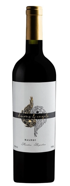 Вино Demons & Angels Malbec красное полусухое 0,75 л