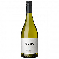 Вино Белое Сухое Vina Cobos Felino Chardonnay Mendoza бел сух (0,75)