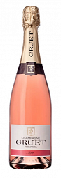 Вино игристое Шампанское Gruet, Rose Brut, Champagne AOC