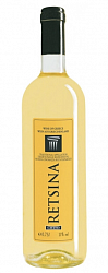 Вино Retsina Cavino белое сухое 0,75 л