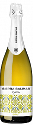 Вино игристое Sierra Salinas Brut Cava DO бел п/сух (0,75) Испания