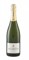 Вино игристое Delamotte Brut Champagne AOC белое брют (0,75)