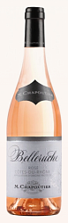 Вино M.Chapoutier Cotes-du-Rhone Belleruche Rose AOC роз сух (0,75)